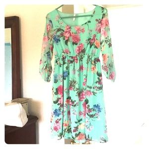 Pink Blush Maternity Dress size small